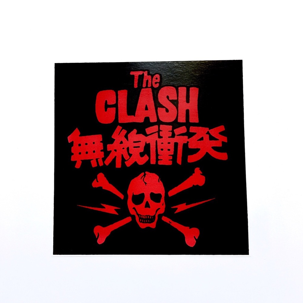 The Clash vinyl sticker